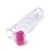 Funda para el Pene Texturizada con Bala Vibradora Transparen