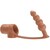 FUNDA PARA PENE CON PLUG ANAL NATURAL