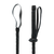 Fouet BDSM fétichiste en cuir 60CM nº1