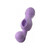 Tease n please-her vibrador con succión - morado