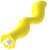 PONTO G GAVYN VIBRADOR AMARELO nº5