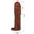 GERD FUNDA PARA PENE CON EXTENSIÓN DE 7.6 CM MULATO nº5