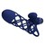 GIANN ANEL VIBRADOR COM BAINHA DE SILICONE AZUL