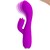 GLORIA VIBRADOR CONEJO RECARGABLE-IMPERMEABLE MORADO nº12