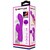 GLORIA VIBRADOR CONEJO RECARGABLE-IMPERMEABLE MORADO nº21
