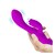 GLORIA VIBRADOR CONEJO RECARGABLE-IMPERMEABLE MORADO nº4