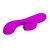 GLORIA VIBRADOR CONEJO RECARGABLE-IMPERMEABLE MORADO nº6