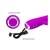 GLORIA VIBRADOR CONEJO RECARGABLE-IMPERMEABLE MORADO nº8