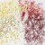 brillance dans le verre avec paillettes