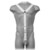 HARNAIS DE CORPS EN CUIR HOMME BLANC