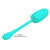 UOVO VIBRANTE CON TEXTURE MARINA RICARICABILE VERDE ACQUA nº