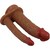 HULBERT DOBLE DILDO REALÍSTICO CON VIBRACIÓN MULATO nº2