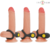Anillo vibrador doble con control remoto, 10 modos y usb