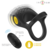 Anillo vibrador doble con control remoto, 10 modos y usb