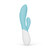 INA TWIST VIBRADOR RABBIT PUNTO G Y CLÍTORIS TURQUESA