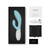 INA TWIST VIBRADOR RABBIT PUNTO G Y CLÍTORIS TURQUESA nº4