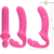 INTENSE - AMY DOUBLE VIBRATEUR 20 CM ROSE TÉLÉCOMMANDE nº4