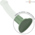 INTENSE - BECCA VIBRADOR CON VENTOSA 10 VIBRACIONES VERDE CO