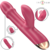 INTENSE - CHLOE VIBRATORE MULTIFUNZIONE 3 IN 1 ROSSO nº1