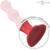 INTENSE - CODY VIBRADOR CON VENTOSA ROJO CONTROL REMOTO nº4