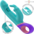 INTENSE - MONICA RABBIT VIBRADOR COM ESTIMULADOR G-SPOT ROTA