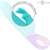 INTENSE - MONICA RABBIT VIBRADOR COM ESTIMULADOR G-SPOT ROTA