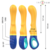 INTENSE - SHAGGY VIBRADOR PUNTO-G AMARILLO nº2