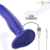 INTENSE - SHORTY VIBRADOR CON VENTOSA AZUL CONTROL REMOTO nº