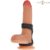 INTENSE - THEO ANILLO DOBLE PARA PENE SILICONA NEGRO MODELO