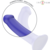 INTENSE - VICTORIA VIBRADOR CON VENTOSA 10 VIBRACIONES AZUL
