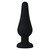 PLUGUE ANAL INTENSO PIPO M SILICONE PRETO 11 CM nº1