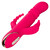 JACK FANTASY TRIPLE VIBRADOR CALENTABLE RABBIT ROSA nº2