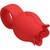 JAE VIBRADOR DE DEDO FORMA DE ROSA 10 VIBRACIONES ROJO nº3