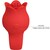 JAE VIBRADOR DE DEDO FORMA DE ROSA 10 VIBRACIONES ROJO nº6