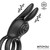 Konny Anillo Vibrador Doble con Conejito y Control Remoto nº