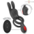 Konny Anillo Vibrador Doble con Conejito y Control Remoto nº