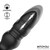 Krax Plug Anal con Vibración, Thrusting y Luz Led con Contro