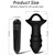 VIBRATEUR À DOIGTS KYLIN ET TÉLÉCOMMANDE DE PLUG ANAL NOIR n