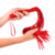 CHICOTE PVC MACIO VERMELHO 70 CM nº3
