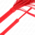 CHICOTE PVC MACIO VERMELHO 70 CM nº4