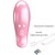LEAF PINZAS VIBRATORIAS PARA PEZONES ROSA nº6