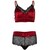 CONJUNTO DE 2 PEÇAS PRETO E VERMELHO S/M nº6