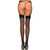 LEG AVENUE MEDIAS CON COSTURA TRASERA NEGRAS