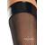 Leg avenue bas résille avec vinyle sur le dessus