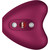 LIBERA VIBRADOR AIR PULSE BURDEOS nº4