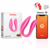 LISBOA ESTIMULADOR PUNTO G & CLÍTORIS ROSA - APP GRATUIT