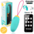 LOVE PLEASURE HUEVO VIBRO-GEMAS ROTADORAS SILICONA - APP MUN