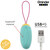 LOVE PLEASURE HUEVO VIBRO-GEMAS ROTADORAS SILICONA - APP MUN