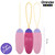 LOVE PLEASURE HUEVO VIBRO-WAVE TAPPING SILICONA - APP MUNDIA