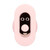 Plug anale vibrante con telecomando velvet rosa loveline nº4